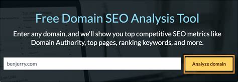 moz free domain analysis